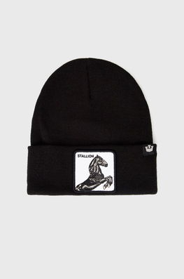 Goorin Bros Căciulă Culoarea Negru Bărbaţi, Model Imprimeu