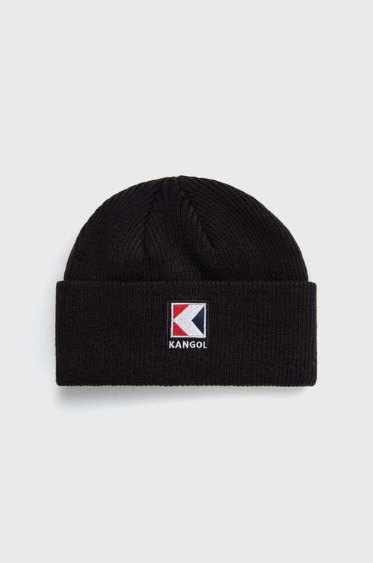 Kangol Căciulă Culoarea Negru, Din Tesatura Neteda Dama