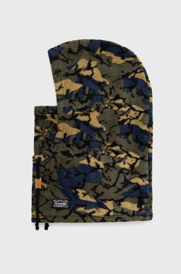 Dakine Masca Hunter Culoarea Verde, Din Tesatura Neteda Dama, Model Melanj