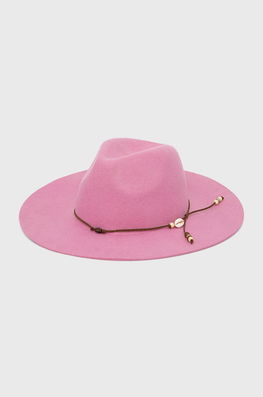 Medicine Palarie De Lana Culoarea Roz, De Lana Dama