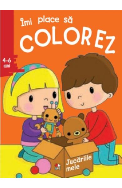 Imi place sa colorez. Jucariile mele 4-6 ani