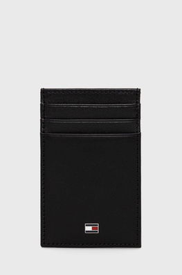 Tommy Hilfiger Carcasa Din Piele Barbati, Culoarea Negru Bărbaţi