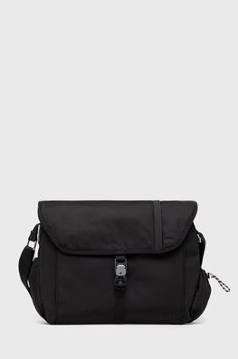 Tommy Hilfiger Geanta Culoarea Negru Bărbaţi, Sintetic, Model Imprimeu