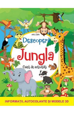 Descopera jungla - Caiet de activitati