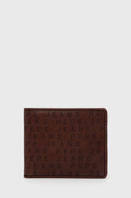 Pepe Jeans Portofel De Piele Barbati, Culoarea Maro Bărbaţi