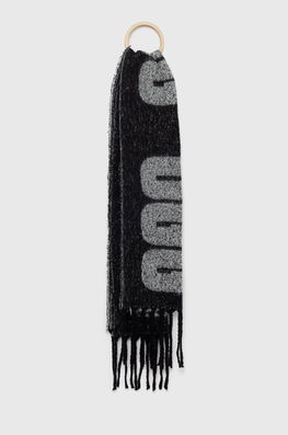 UGG Fular Woven Femei, Culoarea Negru, Modelator Dama, Tricotaj