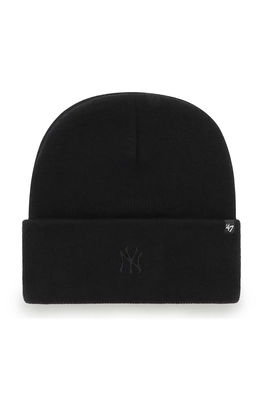 47brand Caciula Mlb New York Yankees Culoarea Negru, Dama, Model Imprimeu