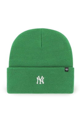 47brand Caciula Mlb New York Yankees Culoarea Verde, Dama, Model Imprimeu