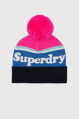 Superdry Caciula Din Tricot Gros Dama Multicolor