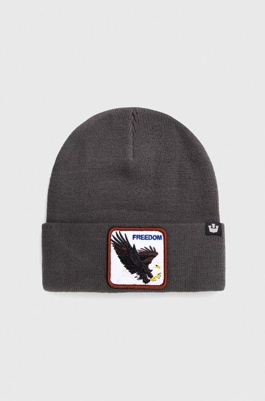 Goorin Bros Caciula Culoarea Gri, Din Tesatura Neteda Dama, Model Imprimeu