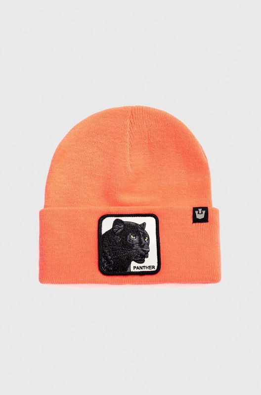 Goorin Bros Caciula Culoarea Gri, Din Tesatura Neteda Dama Portocaliu, Model Imprimeu