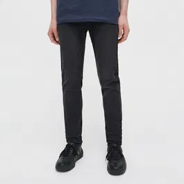 House - Blugi skinny cu talie medie - Negru