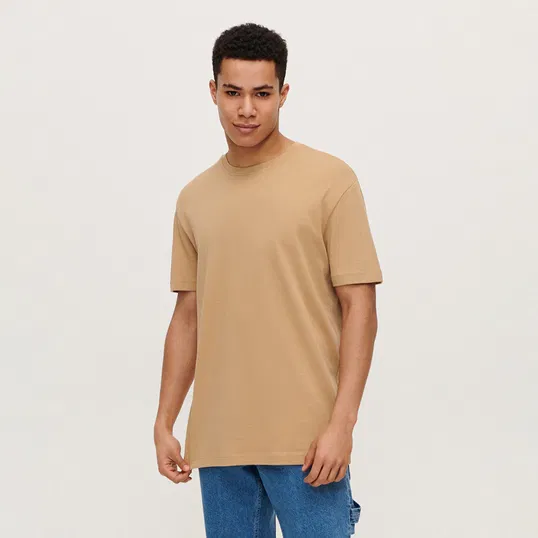House - Tricou basic uni - Bej