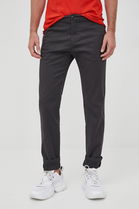 Sisley Pantaloni Barbati, Culoarea Gri, Mulata Bărbaţi, Panza