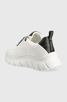 Guess Sneakers Chiarra2 Culoarea Alb Dama, Imitatie De Piele