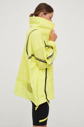Adidas By Stella McCartney Windbreaker Truepace Culoarea Galben, De Tranzitie, Oversize Dama