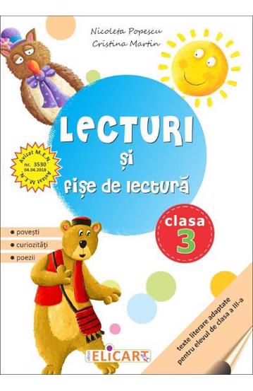 Lecturi şi fişe de lectură pentru clasa a III-a