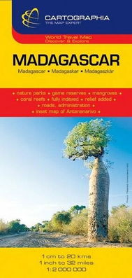 Hartă rutieră Madagascar - Paperback - *** - Cartographia Studium