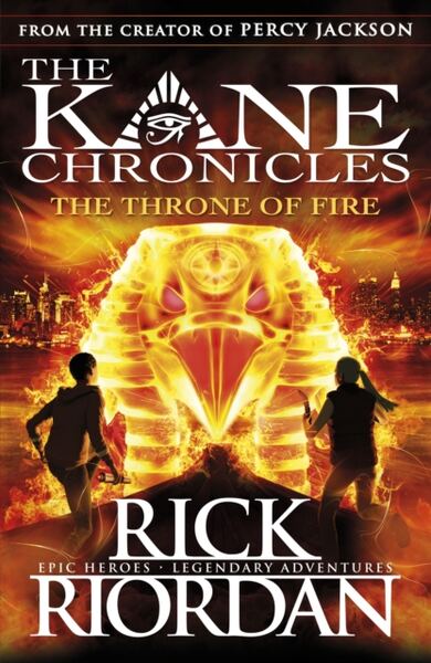 The Kane Chronicles 2: The Throne of Fire - Paperback brosat - Rick Riordan - Penguin Random House Children`s UK