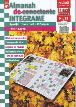 Almanah de integrame deconectate Nr. 28 - Paperback brosat - Alias Publishing