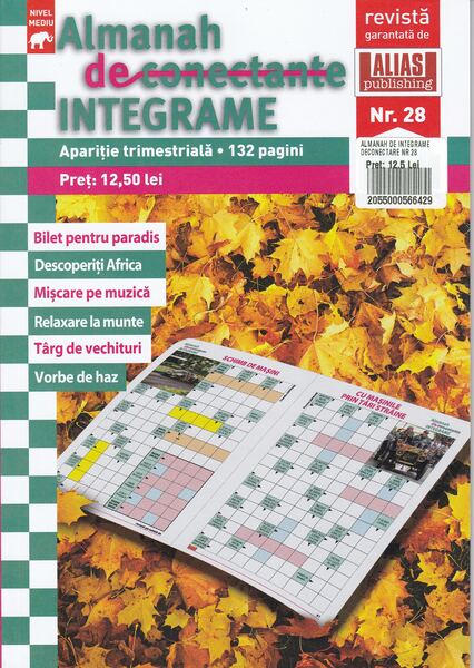 Almanah de integrame deconectate Nr. 28 - Paperback brosat - Alias Publishing