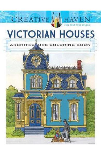 Victorian Houses Architecture. Coloring Book - A. G. Smith