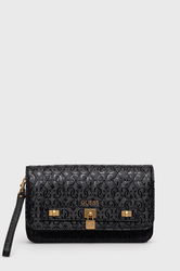 Guess Poseta Culoarea Negru Dama, Imitatie De Piele