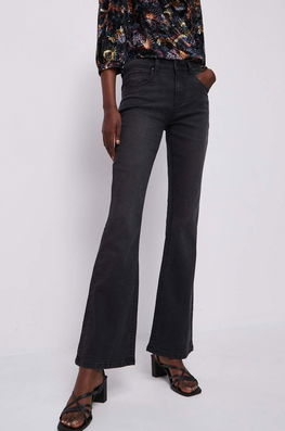 Medicine Jeansi Femei, Culoarea Negru Dama