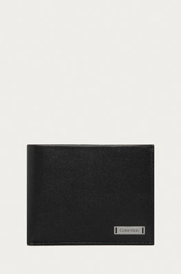 Portofel De Piele Calvin Klein Jeans Bărbaţi Negru