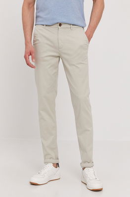 Selected Homme Pantaloni Bărbați, Culoarea Gri Bărbaţi, Panza