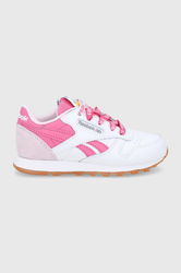 Reebok Classic Pantofi Copii S29115 Culoarea Alb, Imitatie De Piele