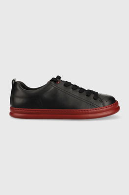 Camper Sneakers Din Piele Runner Culoarea Negru Bărbaţi