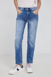 Drykorn Jeans Like Femei, High Waist Dama Albastru