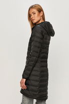 Columbia Geaca Sport Din Puf Lake Culoarea Negru, De Tranzitie Dama