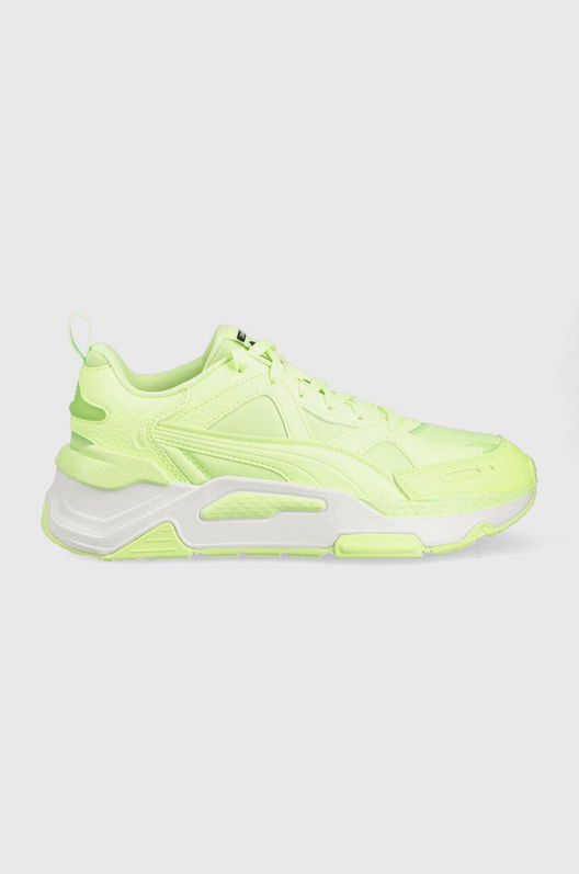 Puma Sneakers Simul8 Mono Culoarea Verde Dama, Imitatie De Piele