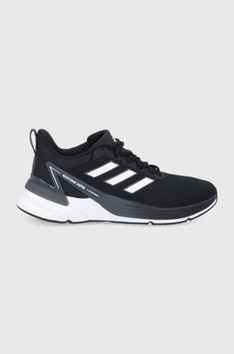 Adidas Pantofi G58068 Culoarea Negru Bărbaţi, Sintetic