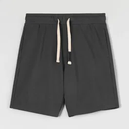 Sinsay - Pantaloni scurți cu șnur decorativ - Gri