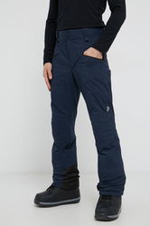 Peak Performance Pantaloni Snowboard Bărbați, Culoarea Albastru Marin Bărbaţi Bleumarin, Panza