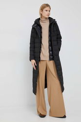 Lauren Ralph Lauren Geaca De Puf Femei, Culoarea Negru, De Tranzitie Dama