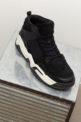 Medicine Sneakers Culoarea Negru Bărbaţi, Piele