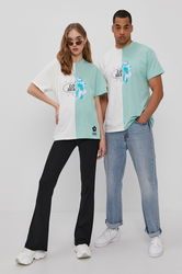 Local Heroes Tricou Culoarea Alb, Cu Imprimeu Bărbaţi, Bumbac, Model Print