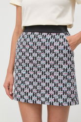 Karl Lagerfeld Fusta Mini, Drept Dama Multicolor, Panza, Casual