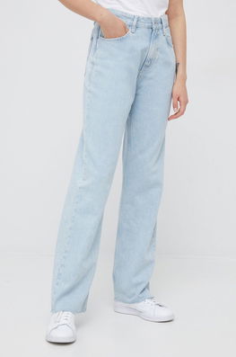 Pepe Jeans Jeansi Femei , High Waist Dama Albastru