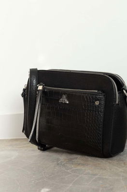 Medicine Poseta Culoarea Negru Dama, Imitatie De Piele