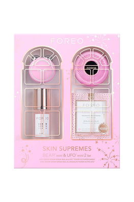 FOREO Kit De îngrijire A Pielii Faciale Skin Supremes 2022 BEAR Mini & UFO Mini 2 Bărbaţi Roz