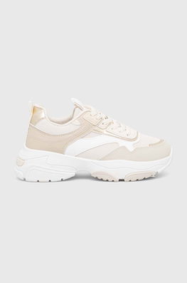 Answear Lab Sneakers Culoarea Alb Dama, Imitatie De Piele
