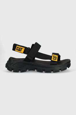 Caterpillar Sandale PROGRESSOR WEB BOLD Culoarea Negru, P110873 Bărbaţi, Textil, Toc Plat
