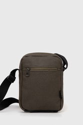 Pepe Jeans Borseta Spitfire Culoarea Verde Bărbaţi, Imitatie De Piele