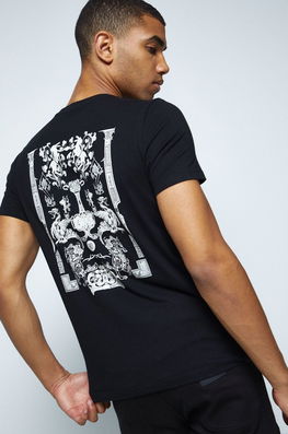 Medicine Tricou Din Bumbac Culoarea Negru, Cu Imprimeu Bărbaţi, Model Print