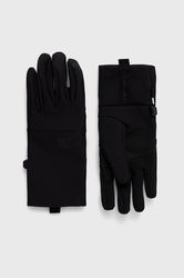 The North Face Mănuși Femei, Culoarea Negru Dama, Model Imprimeu
